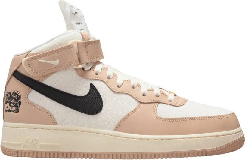 Nike Beperkte oplage Mid '07 Timeline Sneakers Beige Heren