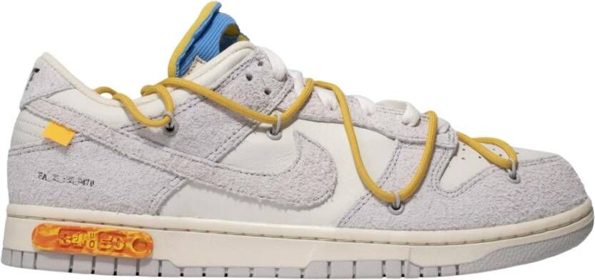 Nike Beperkte oplage Off-White Dunk Low Multicolor Heren