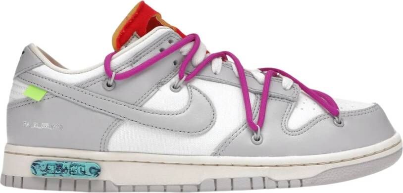 Nike Beperkte oplage Off-White Dunk Low Multicolor Heren