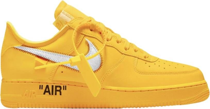 Nike Beperkte oplage Off-White University Gold Yellow Heren