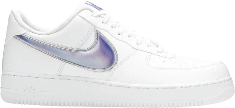 Nike Beperkte oplage Oversized Swoosh Wit Blauw White Heren