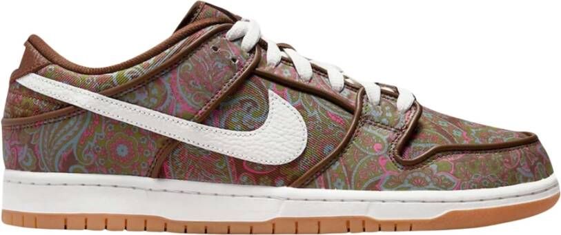 Nike Beperkte oplage Paisley Bandana Brown Sneakers Multicolor Heren