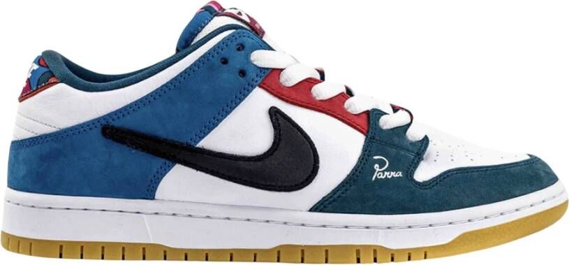 Nike Beperkte oplage Parra Dunk SB Low Pro Multicolor Heren