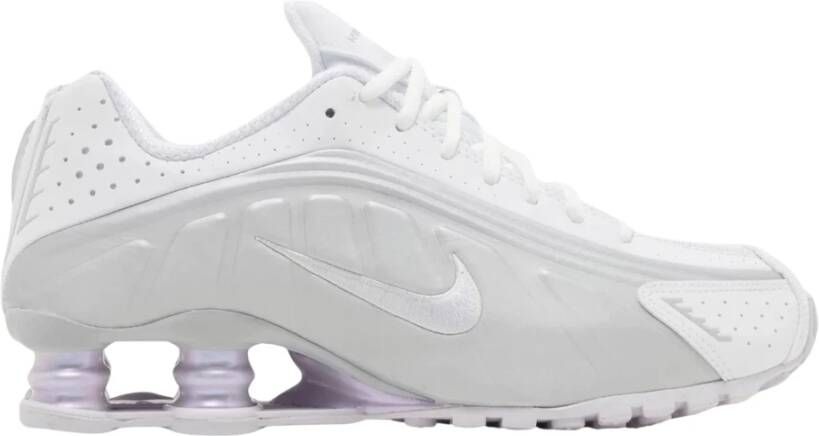 Nike Beperkte oplage Shox R4 Wit Metallic White Heren