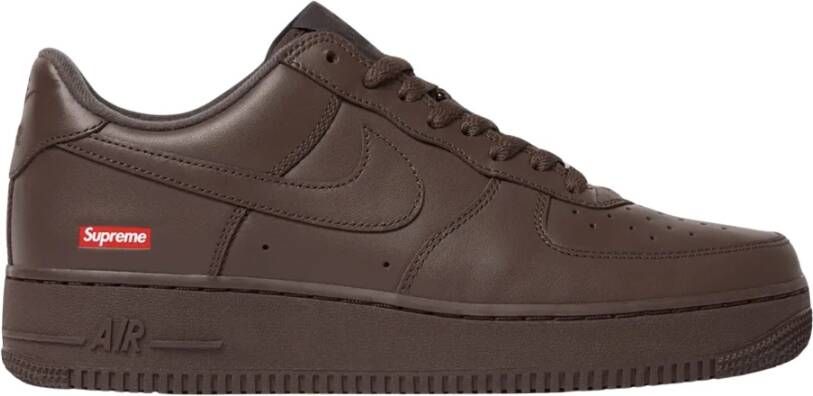 Nike Beperkte oplage Supreme Baroque Brown Sneakers Brown Heren