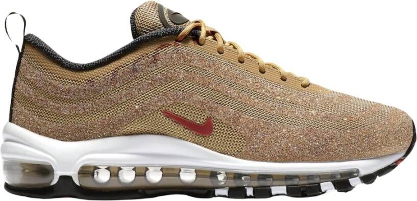 Nike Beperkte Oplage Swarovski Goud Sneakers Yellow Heren