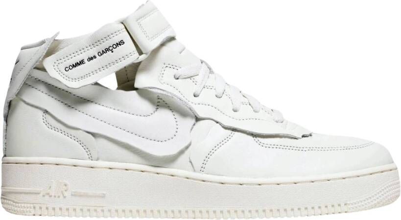 Nike Beperkte oplage Wit Air Force 1 Mid White Heren