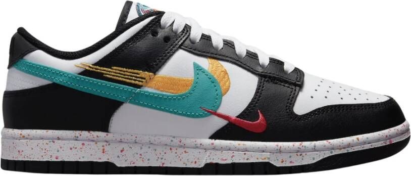 Nike Beperkte Oplage Wit Gewassen Teal Sneakers Multicolor Heren