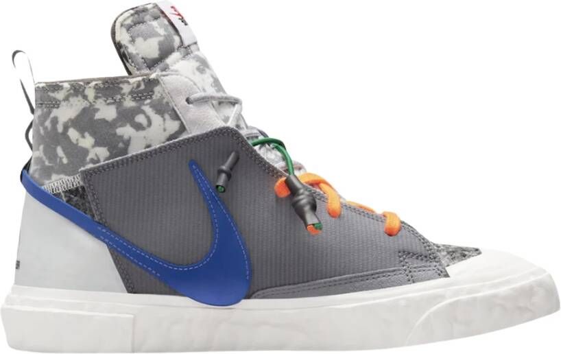 Nike Beperkte Oplage Wit Grijs Blazer Mid Multicolor Heren