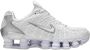 Nike Beperkte Oplage Wit Metallic Zilver Shox TL White Heren - Thumbnail 1