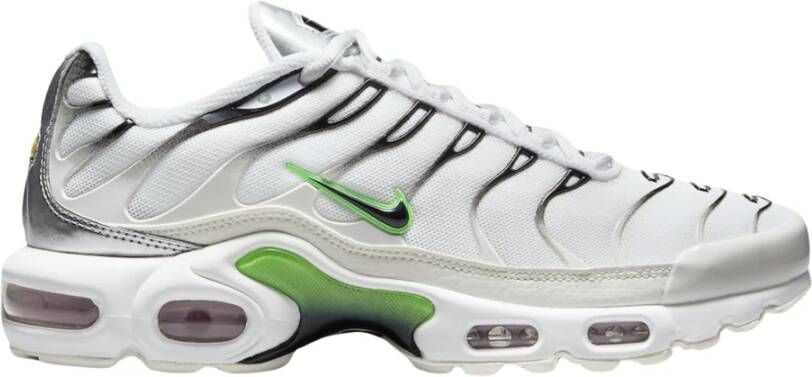 Nike Beperkte oplage Wit Neon Metallic Zilver White Heren