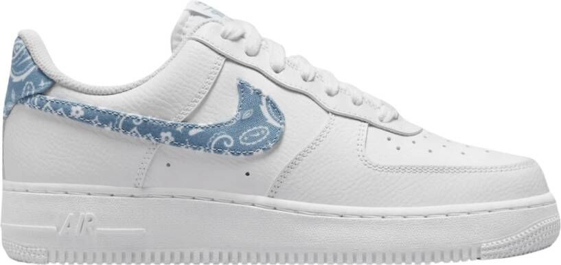 Nike Beperkte Oplage Wit Paisley Bandana Sneakers White Heren