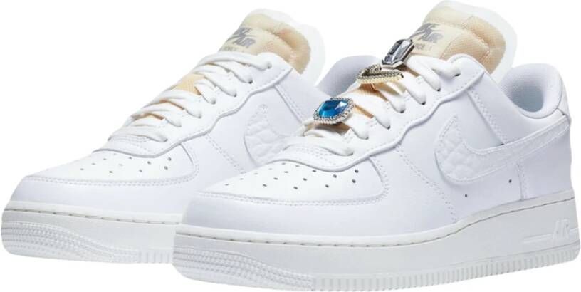 Nike Beperkte oplage Witte Bling Juwelen White Dames