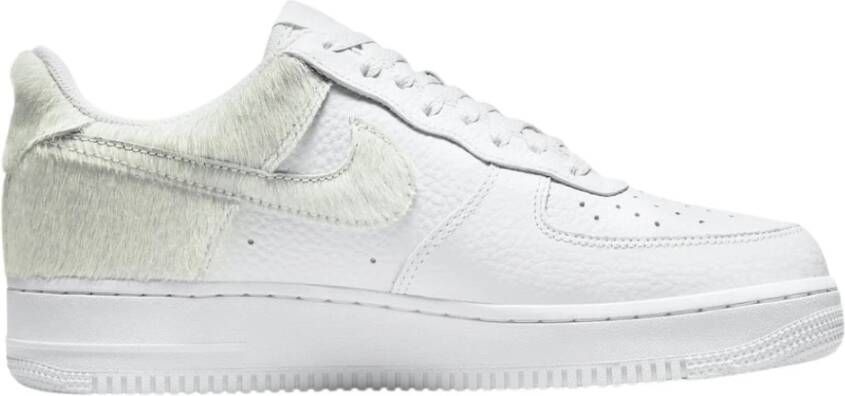 Nike Beperkte oplage witte ponyhaar sneakers White Dames