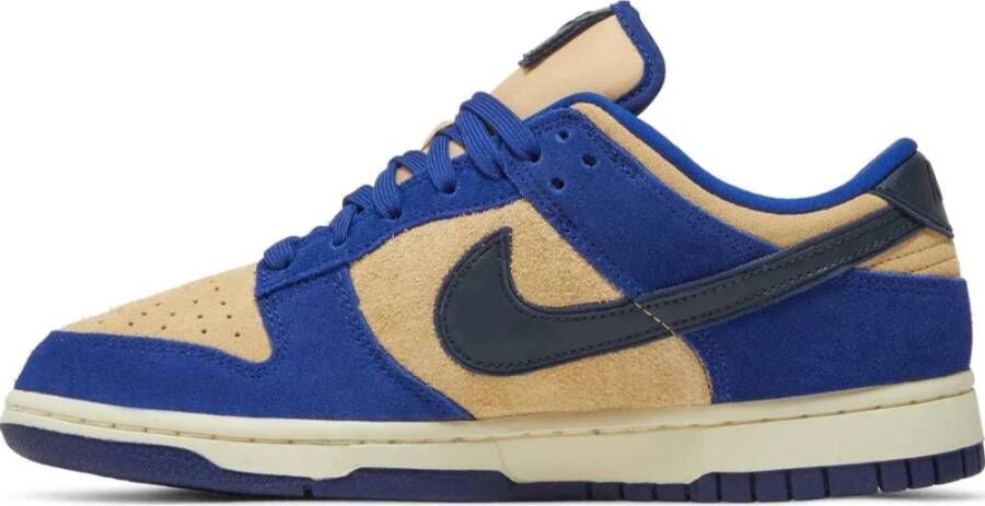 Nike Blauw Suède Lage LX Elegante Sneakers Blue Dames