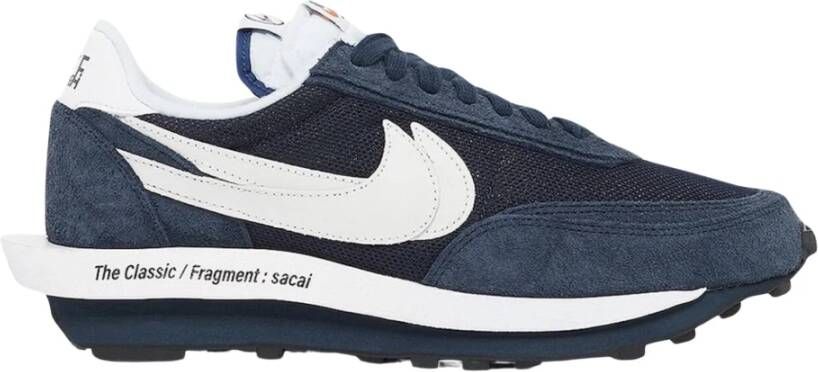 Nike Blauw Void LD Waffle Sacai Fragment Multicolor Heren