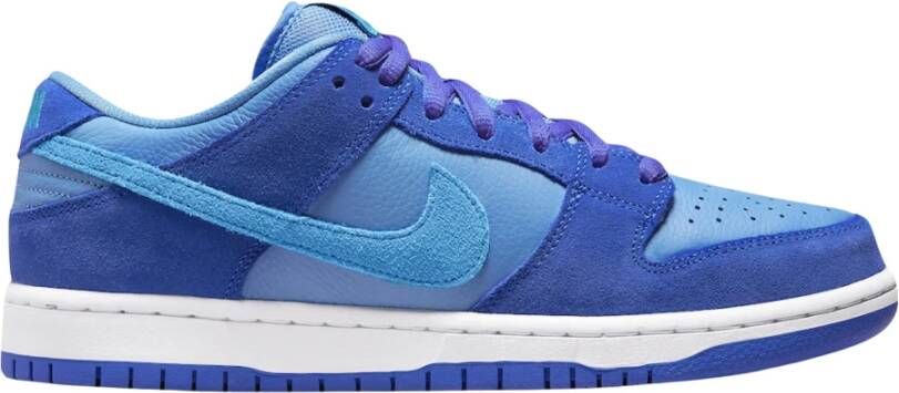 Nike Blauwe Framboos Dunk Low Limited Edition Blue Heren