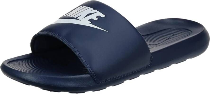 Nike Blauwe Sliders voor Ultieme Ontspanning Blauw Unisex