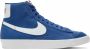 Nike Blazer Mid '77 Heren Schoenen Blue Leer Foot Locker - Thumbnail 15