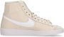 Nike Bruin Leren Hoge Sneaker Beige Dames - Thumbnail 1