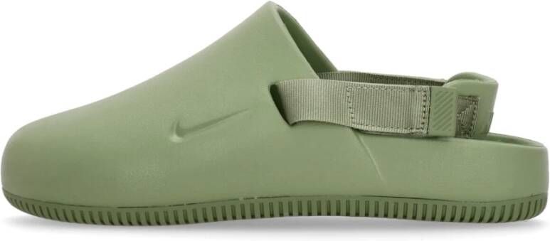 Nike Calm Mule Oil Green Streetwear Green Heren