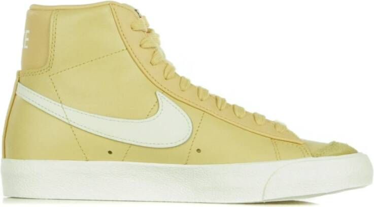 Nike Canvas Hoge Sneakers voor Vrouwen White Dames