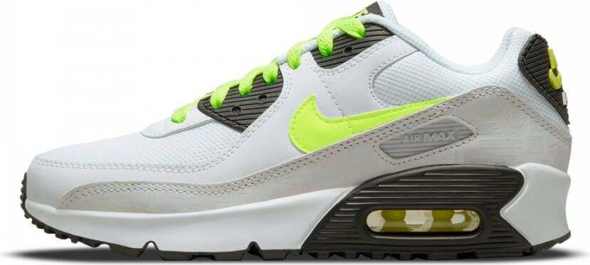 Nike Air Max 90 Essential basisschool Schoenen White Synthetisch Leer