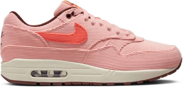 Nike Corduroy Air Max 1 Premium Pink Heren