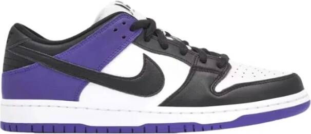 Nike Court Purple Dunk SB Low Sneakers Purple Heren