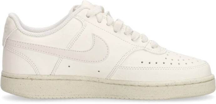 Nike Court Vision Low Sneaker Nature White Dames