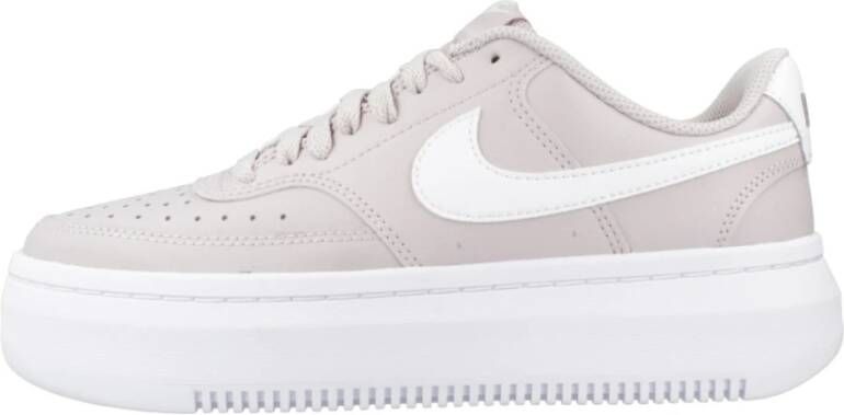 Nike Court Vision Sneakers Beige Dames