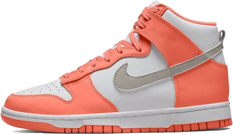 Nike Crimson Bliss Hoge Top Sneakers Orange