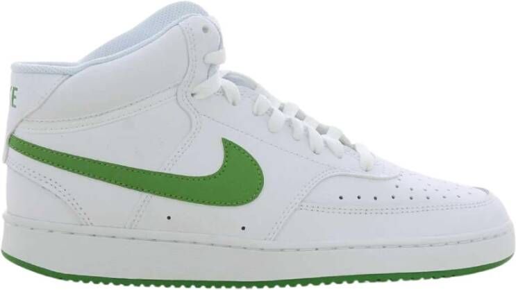 Nike Dames Groene Court Vision Mid W Schoenen White Dames