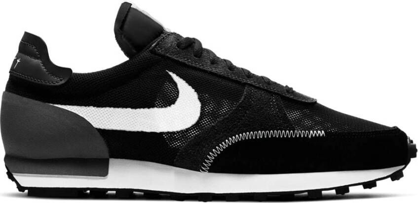 Nike Lage Sneaker Zwart Wit Air Mesh Black Heren