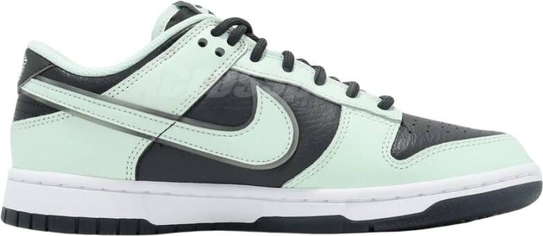 Nike Donkergrijs Lichtgroen Sneakers Green Dames