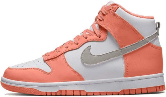 Nike Crimson Bliss Hoge Top Sneakers Orange