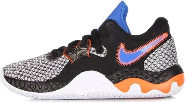 Nike Elevate II Lage Sneaker Zwart Blauw Wit Oranje Multicolor Heren