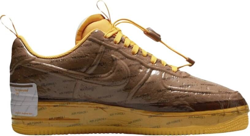 Nike Experimenteel Archeo Bruin Sneakers Brown Heren