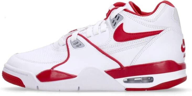 Nike Flight 89 Lage Sneaker Wit Rood Grijs White Heren