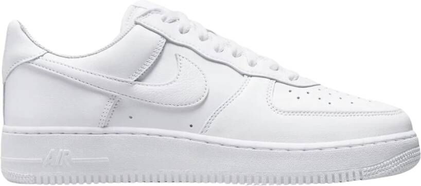 Nike Frisse Triple Wit Lage Editie White Heren