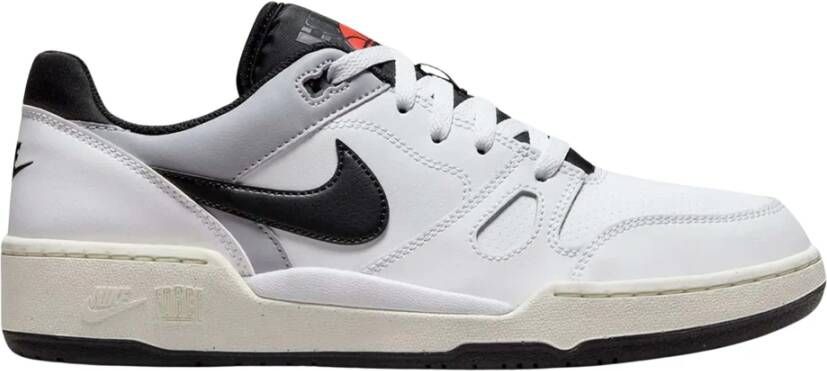 Nike Full Force Low Black Sneakers White Heren