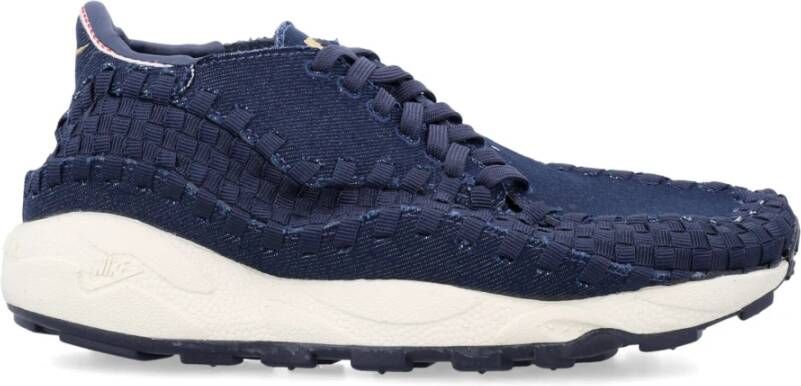 Nike Geweven Dames Sneakers Denim Aw24 Blue Dames