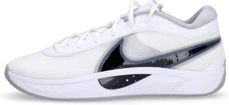 Nike Giannis Freak 6 Basketbalschoenen Wit Zwart White Heren