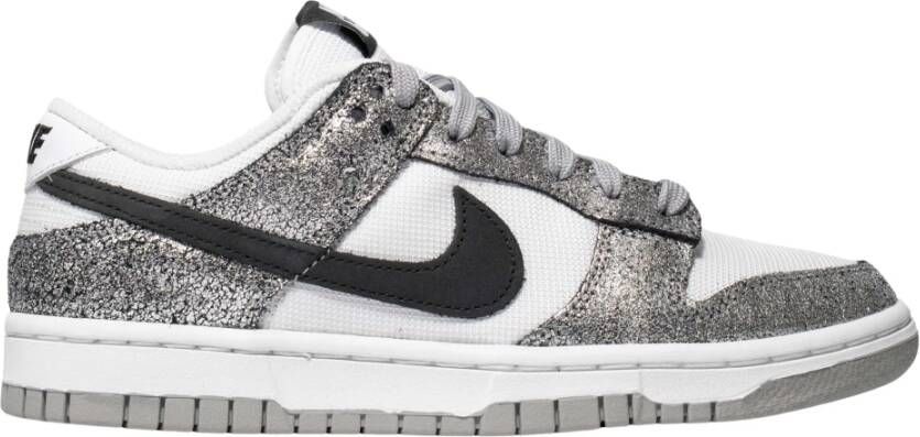 Nike Gouden Gals Metallic Zilver Sneakers Multicolor Heren