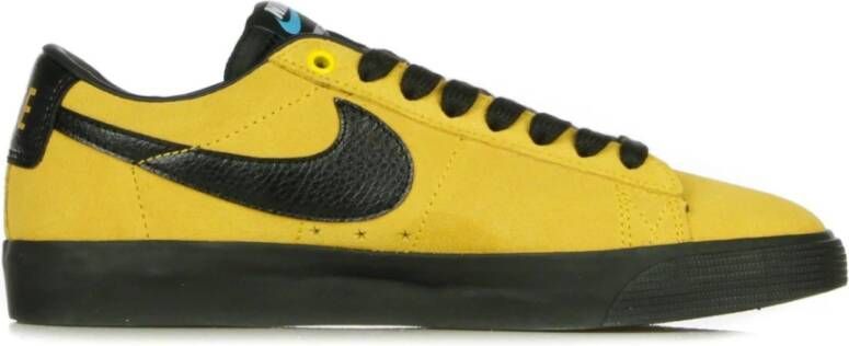 Nike Gouden Lage Top Skate Schoenen Yellow Heren