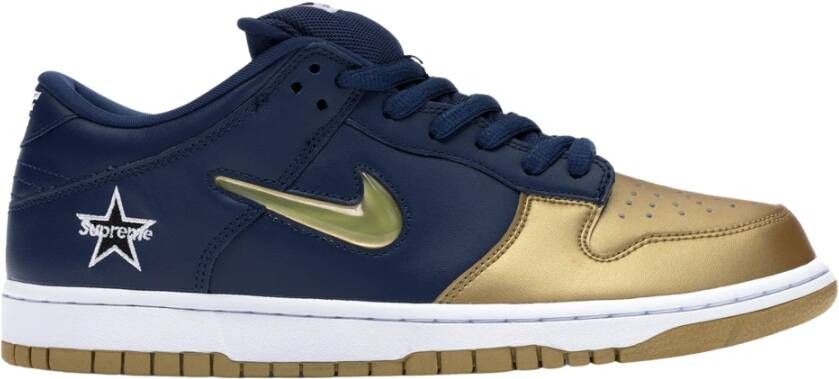 Nike Gouden Limited Edition Sneakers Blue Heren