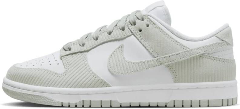 Nike Grijze Corduroy Lage Sneakers Grijs Heren