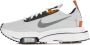 Nike Grijze Fog Lage Sneakers met Oranje Accents Gray Heren - Thumbnail 1