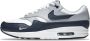 Nike Grijze leren Air Max 1 LV8 Blue Heren - Thumbnail 2