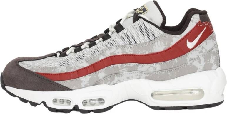 Nike Grijze voetbal-geïnspireerde Air Max 95 sneakers Grijs Heren